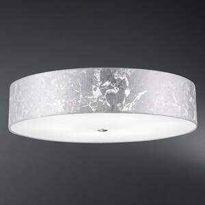 Hurok - mennyezeti lámpa ezüst füstfólia ernyővel