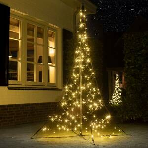 Fairybell karácsonyfa póznával, 240 LED 200cm