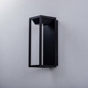 Lucande Faskia LED kültéri fali lámpa, fekete