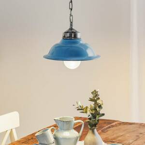 Kék retro függő lámpa Porto Fino