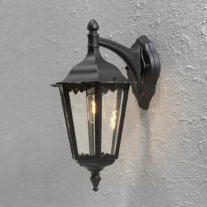 Firenze kültéri fali lámpa, lógó, 48cm, fekete