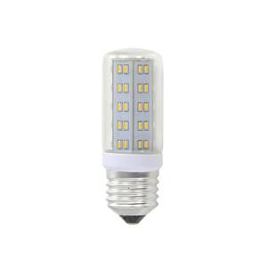 E27 4W LED lámpa, cső alakú, átlátszó 69 LED-del