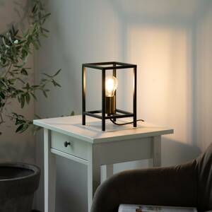 Fabio asztali lámpa, téglalap alakú, arany