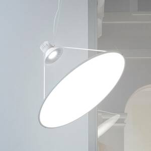 Luceplan Amisol LED függő lámpa, Ø 75 cm opálfehér