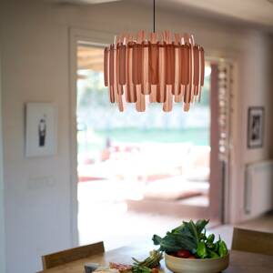 LZF Maruja fa függő lámpa, rózsaszín