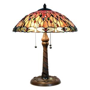 Varázslatos asztali lámpa Bella Tiffany stílusban
