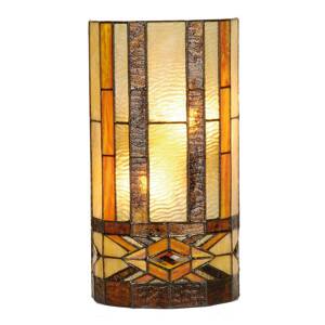 Miwa - Tiffany stílusú fali lámpa