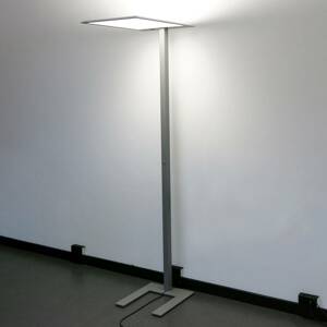 LED állólámpa LEAS, 203 cm, titán, érzékelő
