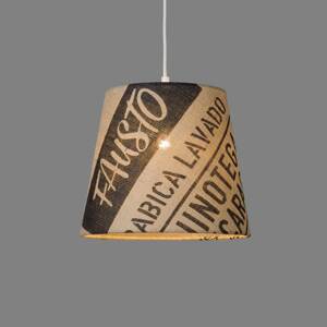 Függő lámpa N°66 Perlbohne kávézacskó ernyővel
