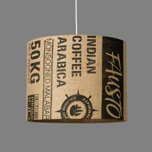 lámpa N°93 Perlbohne - kávézacskó ernyő