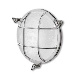 Fali lámpa Tortuga 200.20, kerek, nikkel/opál