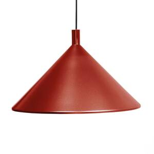 Martinelli Luce Cono függő lámpa, piros, Ø 30 cm