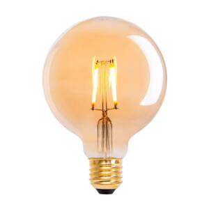 LED gömb lámpa E27 4,1W 310lm melegfehér arany 3db