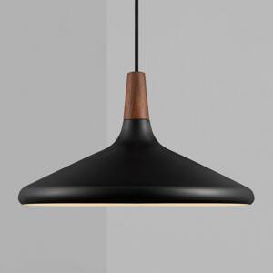 Függő lámpa Nori, Ø 39 cm, fekete