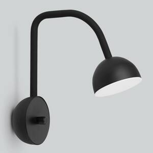 Northern Blush LED fali lámpa, fekete