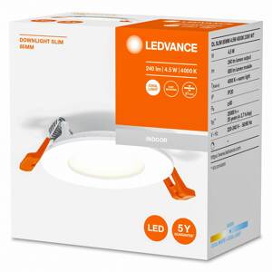 LEDVANCE Recess Slim LED lámpa Ø8,5cm 4000K