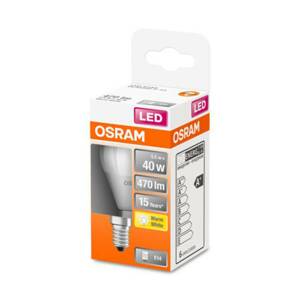 OSRAM LED csepp lámpa E14 4,9W 827 Star, matt