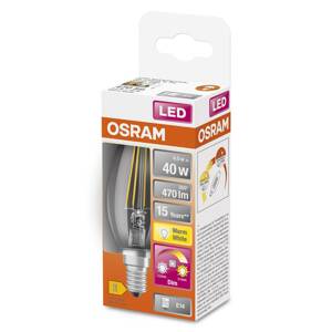 OSRAM LED lámpa E14 4W GLOWdim átlátszó