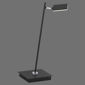 PURE Mira LED asztali lámpa, szabályozható, fekete
