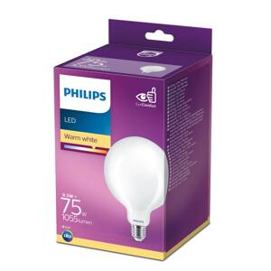 Philips LED Classic gömb lámpa E27 G120 8,5W matt