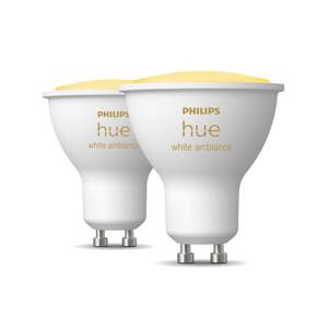 Philips Hue White Ambiance 4,3 W GU10 LED, 2db-os