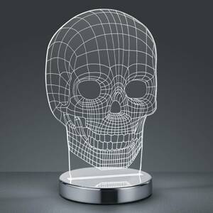 Változtatható fényszín - Skull LED asztali lámpa