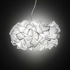 Slamp Clizia - designer függő lámpa, fehér