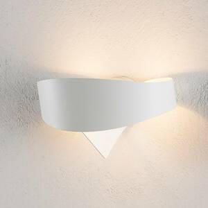 Fehér designer fali lámpa Scudo