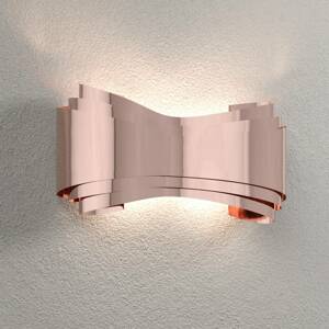 Ionica - rézszínű LED designer fali lámpa