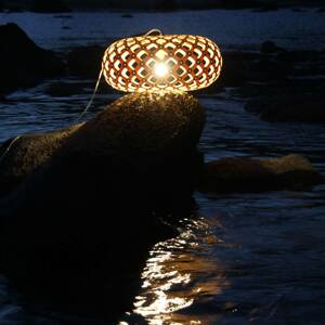 david trubridge Kina függő lámpa Ø 80 cm karamell