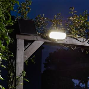 Flood Light LED napelemes fali lámpa érzékelővel