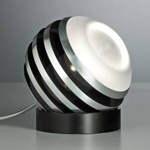TECNOLUMEN Bulo - LED asztali lámpa, fekete