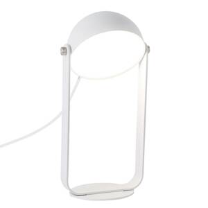 LED asztali lámpa Hemi forgatható ernyő fehér