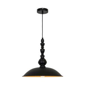 Colin függő lámpa, fekete, Ø 40 cm
