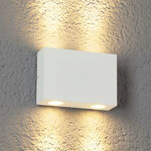 4 izzós LED kültéri fali lámpa Henor fehér színben