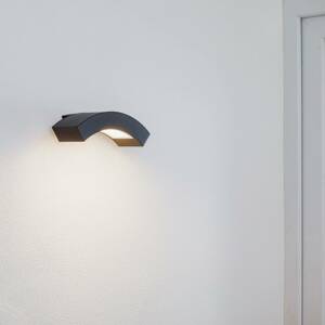 Ívelt LED kültéri fali lámpa Lennik
