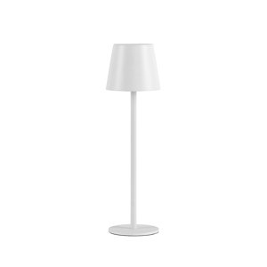Kültéri asztali lámpa fehér, LED-del, újratölthető érintésszabályozóval - Maham