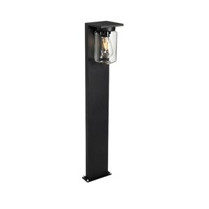 Modern álló kültéri lámpa, fekete, 90 cm IP54 - Marshall