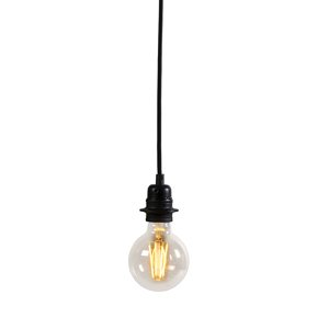 Modern, fekete tompítható lámpa - Cava Luxe 1