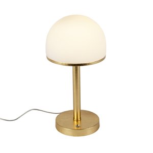 Vintage asztali lámpa arany, LED-del és érintéssel - Bauhaus