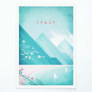 Poszter Italy, 50x70 cm - Travelposter