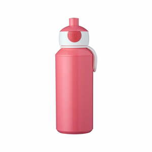 Pop-Up rózsaszín ivópalack, 400 ml - Rosti Mepal