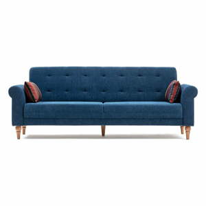 Gina kék kinyitható kanapé - Balcab Home