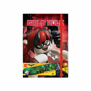 Batman Batgril Harley Quinn jegyzetfüzet - LEGO®