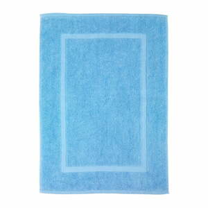 Serenity kék pamut fürdőszobai kilépő, 50 x 70 cm - Wenko