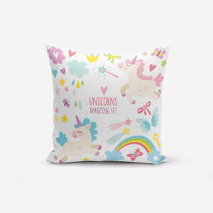 Unicorn Child pamutkeverék párnahuzat, 45 x 45 cm - Minimalist Cushion Covers