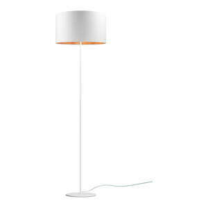 Mika fehér állólámpa rézszínű részletekkel, ⌀ 40 cm - Sotto Luce