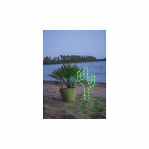 Tuby zöld kültéri kaktusz alakú LED lámpa, magasság 54 cm - Star Trading