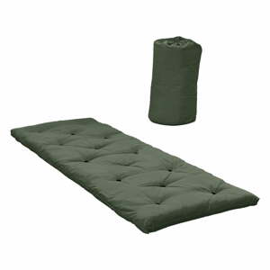 Bed In A Bag Olive Green zöld vendégmatrac, 70 x 190 cm - Karup Design
