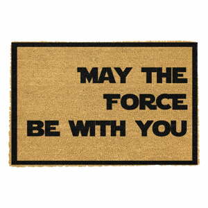 May The Force Be With You természetes kókuszrost lábtörlő, 40 x 60 cm - Artsy Doormats